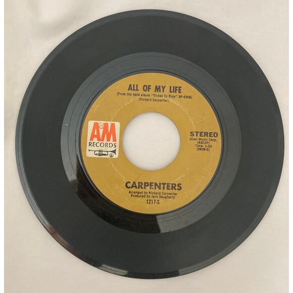 2 Carpenter 45 records Hurting Each Other Maybe It's You We've Only Just Begun - Picture 5 of 8